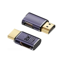 Ally Hdmı To Hdmı 8k 2.1uhd Mıknatıs Başlıklı Çevirici Otg Adaptör- 5775