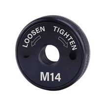 Dofolink M14 Hızlı Kilitleme Sistemiyle Taşınabilir Zımpara Makinesi Aşınmaya Dayanıklı Alt Basma Plakası Siyah, 120g