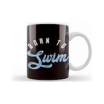 Swim Swimming Athlete Coach Instructor Swimmer Water Sports Kupa Bardak Porselen Karışık