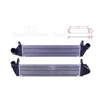 Turbo Radyatoru Intercooler 590x120x40 Dacıa Duster Logan Sandero Renault 8200409045