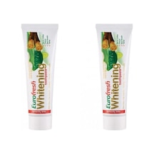Eurofresh Whitening Aloe Vera ve Misvak Özlü Beyazlatıcı Diş Macunu 112 G x 2
