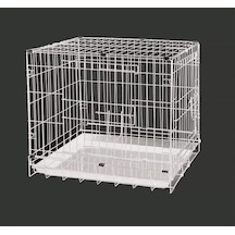 Köpek Kafesi Beyaz 61x44x50, 600-041cw