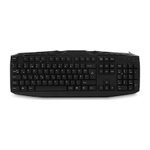 Everest KB-250F Usb Kablolu Tamamen Türkçe F Multimedya Klavye