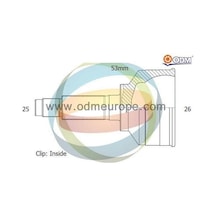 ODM FD-1-1052 Aks Kafası Connect 02- 90Ps 25×26×53