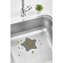 Silikon Lavabo Süzgeci Tıkanma Önleyici, Esnek Ve Dayanıklı Silikon Yıldız-süzgeç Plastik Diğer