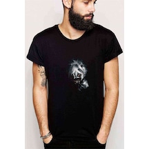 Tokyo Ghoul Anime Baskılı Siyah Erkek Tshirt