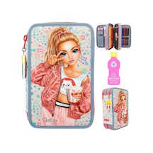 Topmodel 3 Katlı İçi Dolu Kalem Çantası Cutie Star 412383