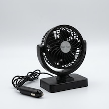 Torpido Üstü Tekli Oto Vantilatör 12v Fan