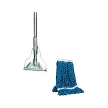 Cod-Ex Yedek Dar Islak Mop + Saplı Metal Mop Tutucu