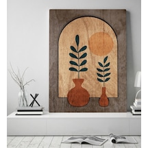 Bk Home Botanical Art Tasarımlı Kanvas Tablo 50X70Cm-1