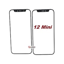 Apple iPhone Uyumlu   12 Mini Dokunmatik Okalı Ön Cam Touch Lens