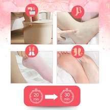 Zvnm Ayak Nemlendirici Jel Spa Çorabı - Yumuşatıcı Jel Kaplama Zcv12