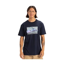 Quiksilver Retro Fade Ss Erkek Günlük Tişört Eqyzt08058-ktp0 Lacivert Lacivert