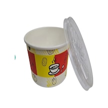 16 Oz Çorba Kasesi Kapaklı 25 Adet Diğer