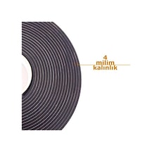 Contacall Kapı Pencere Bandı Kapı Pencere Yalıtım Süngeri Epdm 4x45 Mm