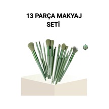 13 Lü Profesyonel Makyaj Fırça Seti - Yumuşak Sen Kıllı, Tüm Cilt Tiplerine Uygun