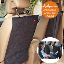 Yıkanabilir Oto Araç Araba Içi 2 Adet Koltuk Arkası Örtü Koruyucu