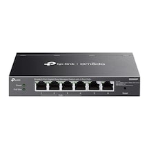 Omada Es206gp, 6 Port Gigabit, 4 Port Gigabit Poe+, 65w, Yönetilebilir, Metal Kasa Masaüstü/vesa Switch