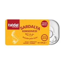 5 Adet Tada Sardalya Konservesi 125 G