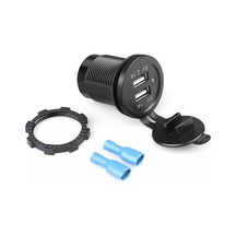 Trendooze Usb Tip Söketi Şarj Pano Giriş Çıkış Araç 8-32v, 5v2a 5v1a - Vt