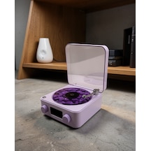 Retro Pikap Hoparlör 360 Sesli Taşınabilir Xuuczzzgramafonspeaker-9