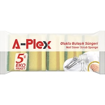 A-plex Oluklu Sünger 5'li 4 Adet