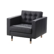Ikea Beyaz Şık Berjer Koltuk - Tekli Deri Koltuk