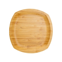 5 Adet Bambum Penne Kare Tabak 20 Cm Bambu