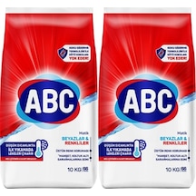 Abc Matik Toz Çamaşır Deterjanı 20kg 2pk 10kg Klasik 132 Yıkama