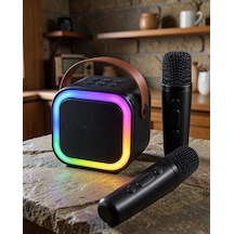 Bluetooth Led Işıklı Karaoke Ses Sistemi Bls97-4