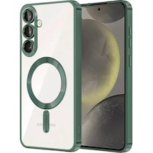 Newface Samsung Galaxy S26 Plus Kross Magneticsafe Kapak - Koyu Yeşil
