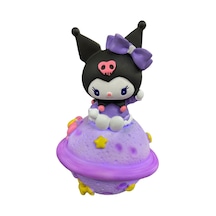 Kawaii Sanrio Kuromi Satürn Yanı Sönen Renk Değiştiren Gece Lambası Kumbara