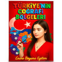 Türkiye Nin Coğrafi Bölgeleri Öğreten Yaz-sil Kitabı