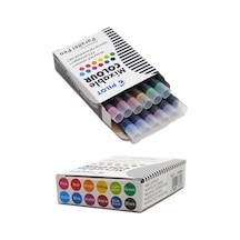 Parallel Pen Kartuş 12 Adet Farklı Renk