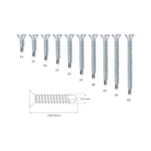 3.9x19 Mm Yhb Matkap Uçlu Akıllı Vida Dın 7504p X 50 Adet Rf147 3.9*19