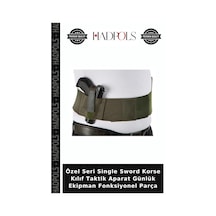 Hadpols Özel Seri Single Sword Korse Kılıf Taktik Aparat Günlük Ekipman Fonksiyonel Parça Çok Renkli