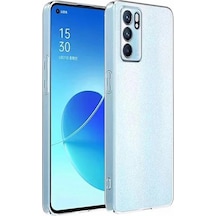 Oppo Reno 7 5g Fınd X5 Kılıf Kamera Korumalı Ultra İnce Şeffaf Silikon Kılıf- 5775