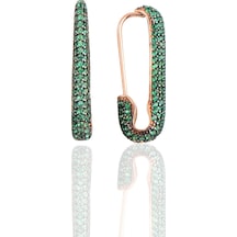 Gümüş Firkete Çengel Küpe N11.38845