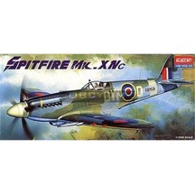 Academy 12484 1/72 Ölçek, Spitfire Mk Xıvc Savaş Uçağı, Plastik Model Kiti-48830
