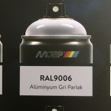 Motip Carat 400 ML Sprey Boya Alüminyum Gri Parlak Boya Ral 9006