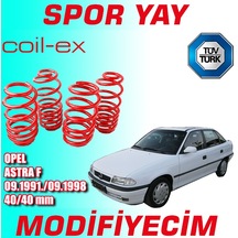 Coil-Ex Astra F 09.1991.-09.1998 Arası 40-40Mm Alçaltma Spor