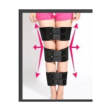Bellflekss Ayarlanabilir Bacak O/X Tipi Düzeltme Bandı (3 Kemer)