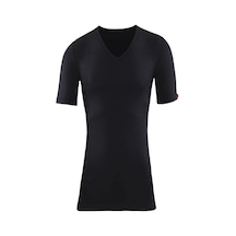 Alfa Aksesuar 03 Bsm Unisex V Yaka Kısa Kol Termal Body 10303 Siyah