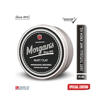 Morgan's Pomade Morgan's Matt Clay Smooth Firm Hold - Güçlü Tutuş Sağlayan Şekillendirici Kil 75 Ml