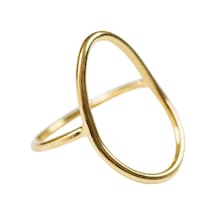 Kuyumcudukkani Elişi Sembol Trend Yüzük-10380-g Gold