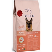 Somonlu Köpek Maması %28 Protein %16 Yağ Yetişkin Köpekler İçin Tam Ve Dengeli Beslenme