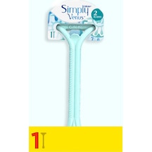 Gillette Simply Venus 2 Kullan At Kadın Tıraş Bıçağı Tekli (1)