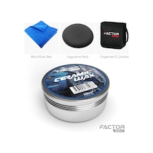 Factor360 Çantalı Seramik Katkılı Wax Seti - Wax, Ped, Bez - 699962349