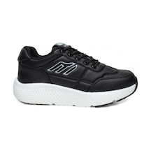 Flet 351 Siyah-beyaz Kadın Spor Sneaker Siyah