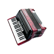 Hohner Bravo III 96 Akordiyon (Kırmızı)